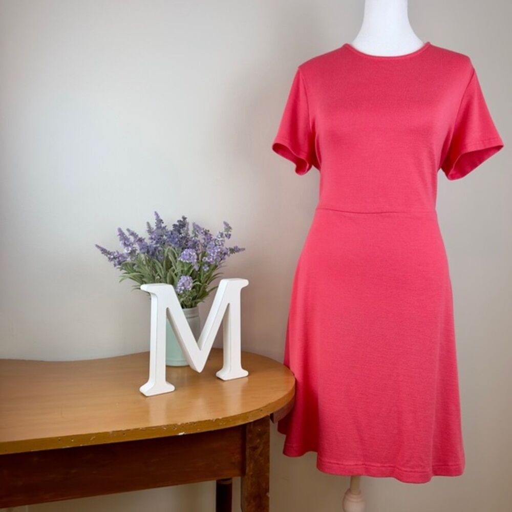 Gap Jersey Pullover Dress Women’s Size Large - Salmon Color